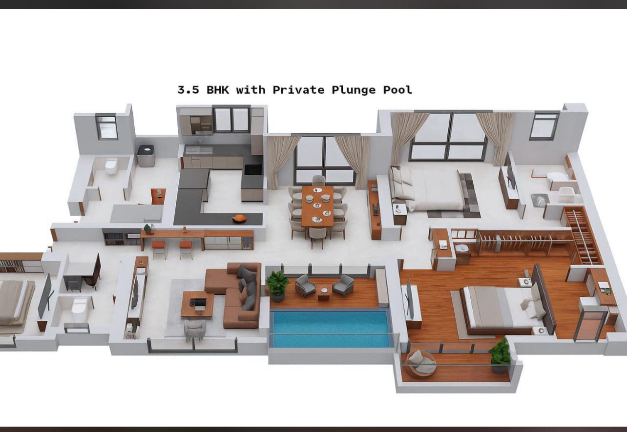 3.5 BHK Layout Design