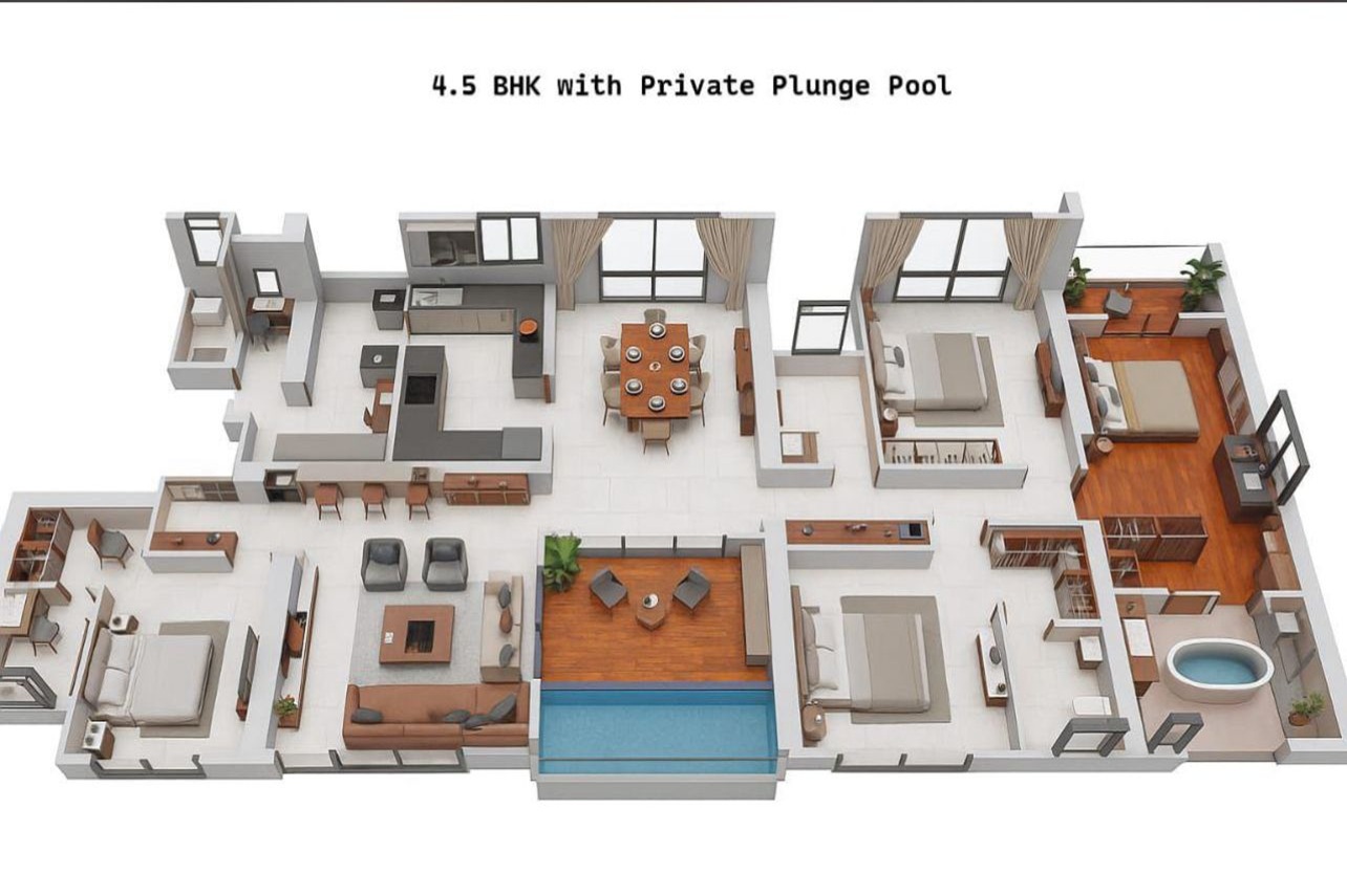4.5 BHK Layout Design